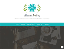 Tablet Screenshot of eileenmbailey.com